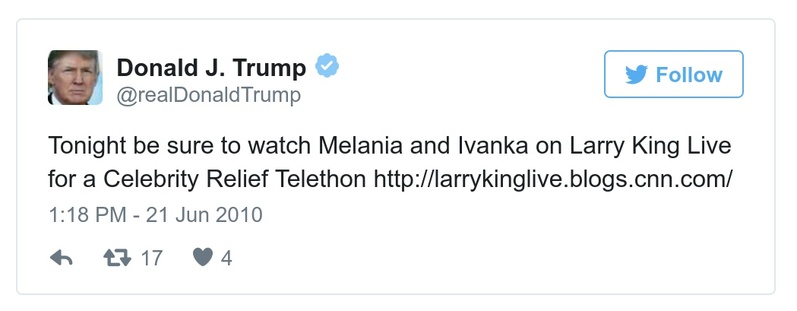 Post preview from Donald Trump