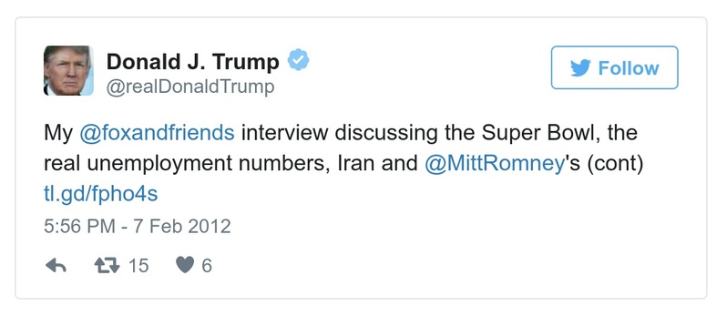 Post preview from Donald Trump