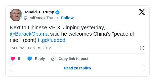 Post preview from Donald Trump