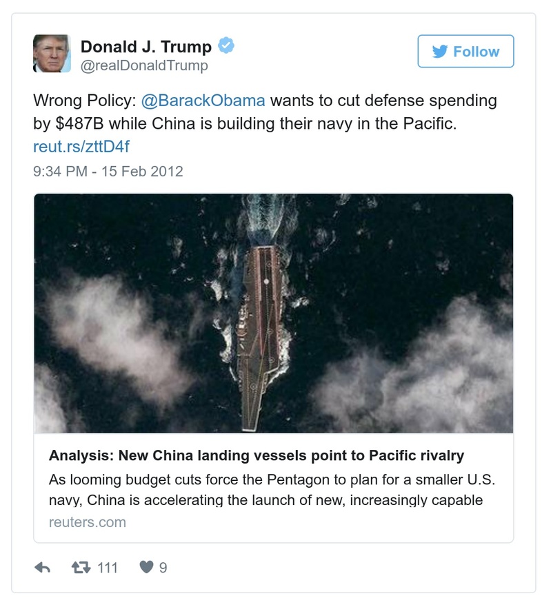 Post preview from Donald Trump