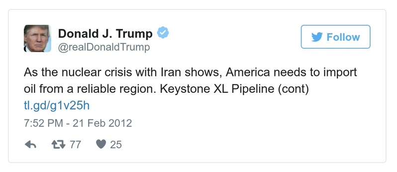 Post preview from Donald Trump