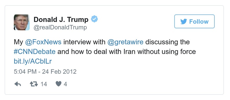 Post preview from Donald Trump