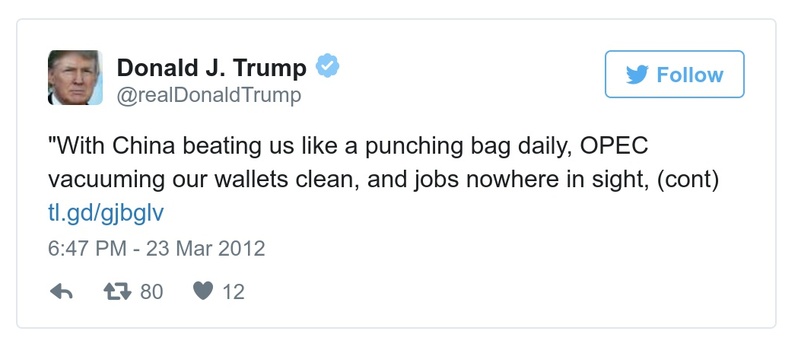 Post preview from Donald Trump