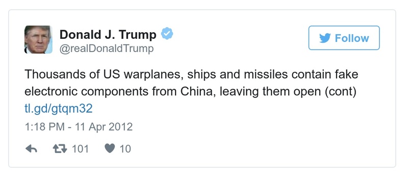 Post preview from Donald Trump