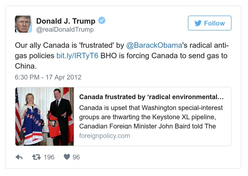 Post preview from Donald Trump