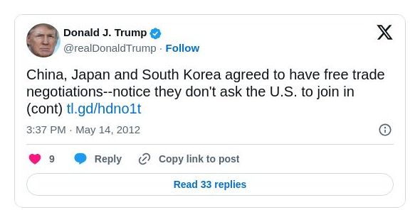 Post preview from Donald Trump