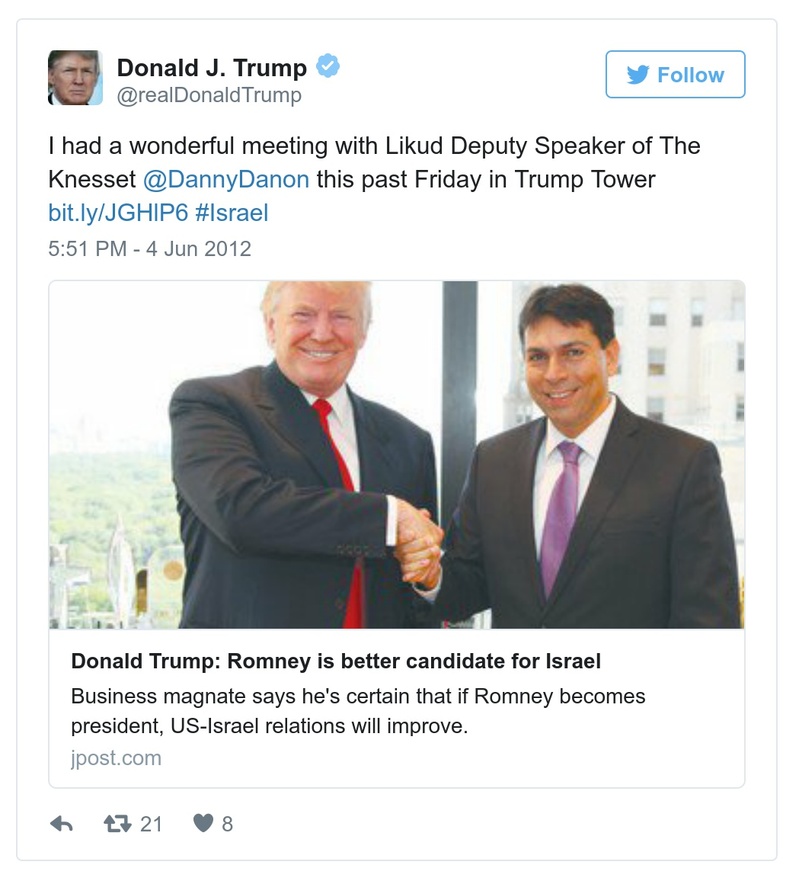 Post preview from Donald Trump