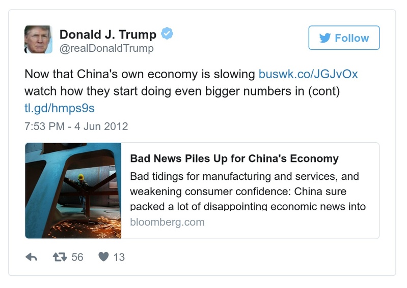 Post preview from Donald Trump