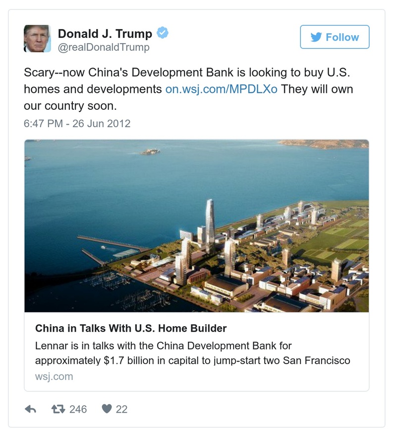 Post preview from Donald Trump