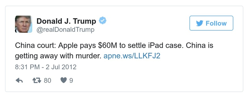 Post preview from Donald Trump