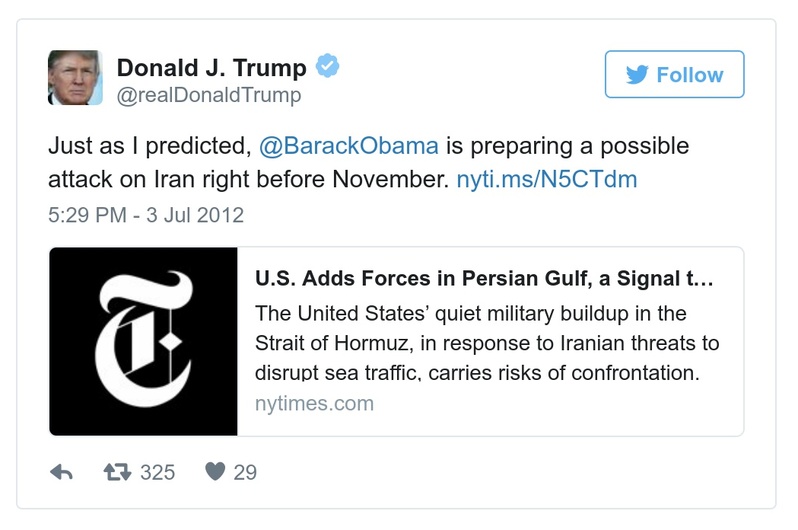 Post preview from Donald Trump