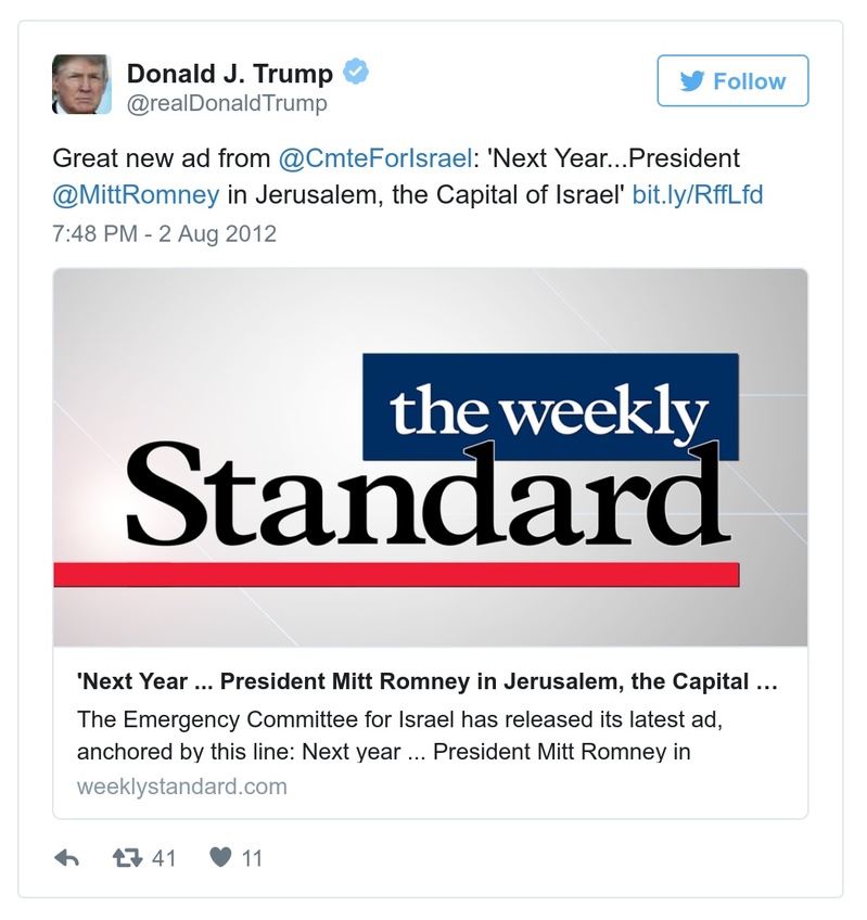 Post preview from Donald Trump