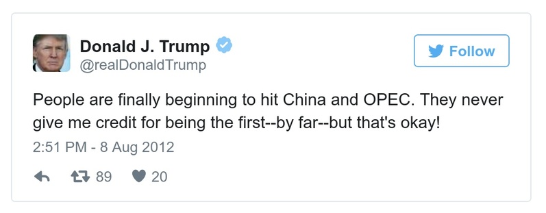 Post preview from Donald Trump