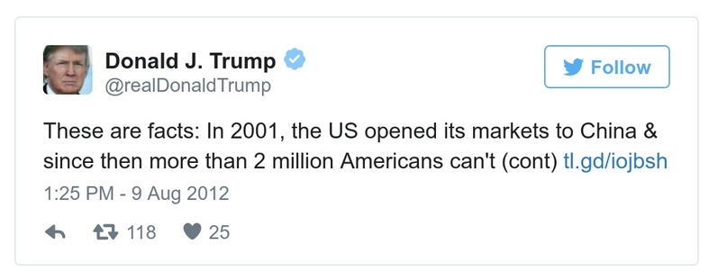 Post preview from Donald Trump