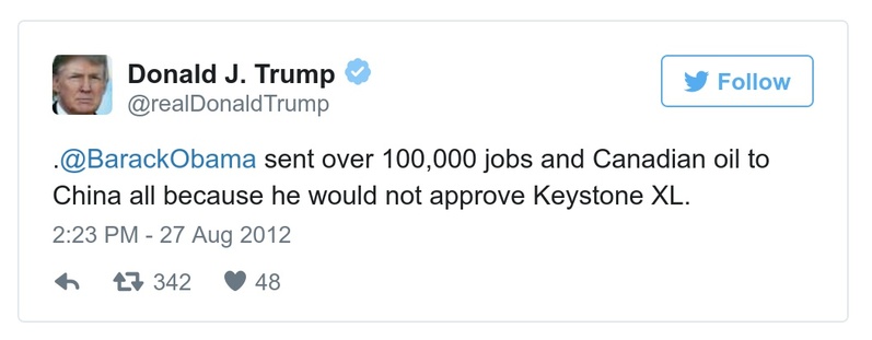 Post preview from Donald Trump