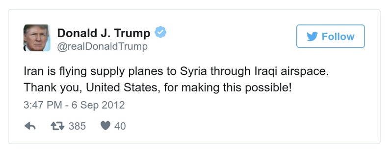 Post preview from Donald Trump