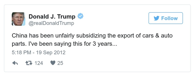 Post preview from Donald Trump