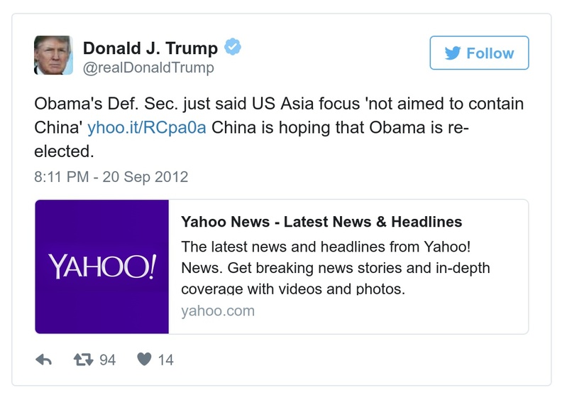 Post preview from Donald Trump