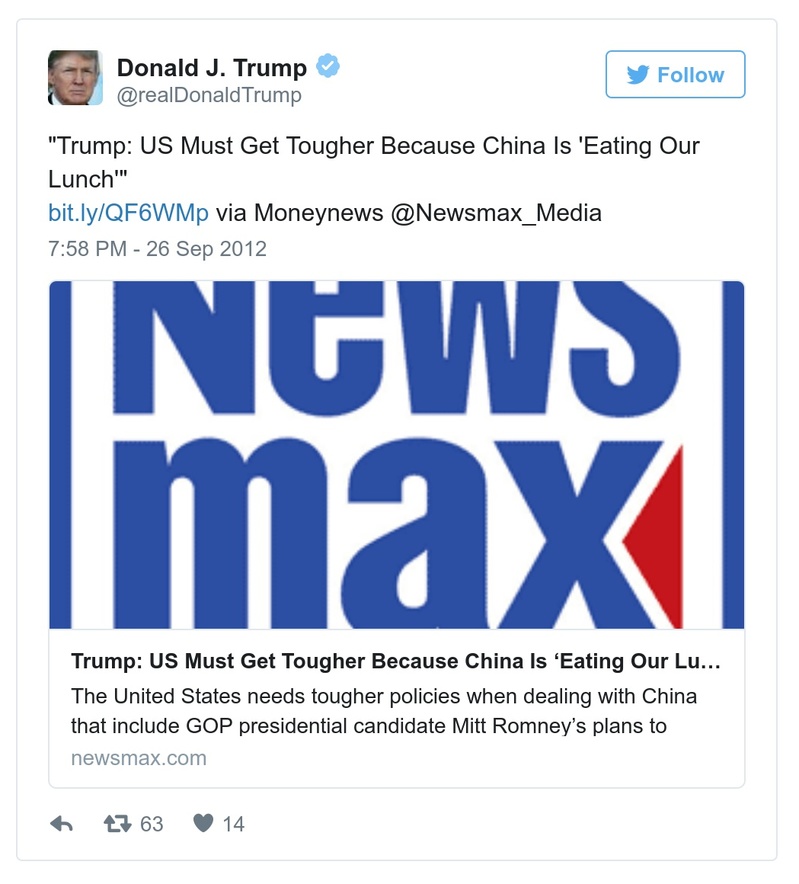 Post preview from Donald Trump