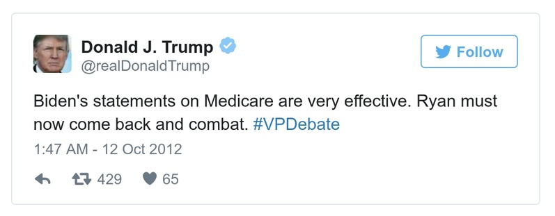 Post preview from Donald Trump