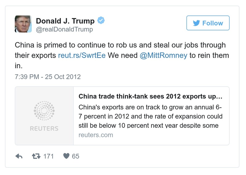 Post preview from Donald Trump