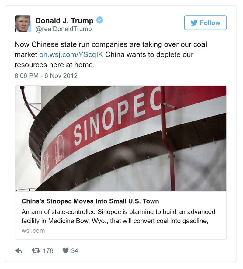 Post preview from Donald Trump