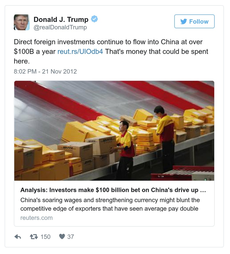 Post preview from Donald Trump