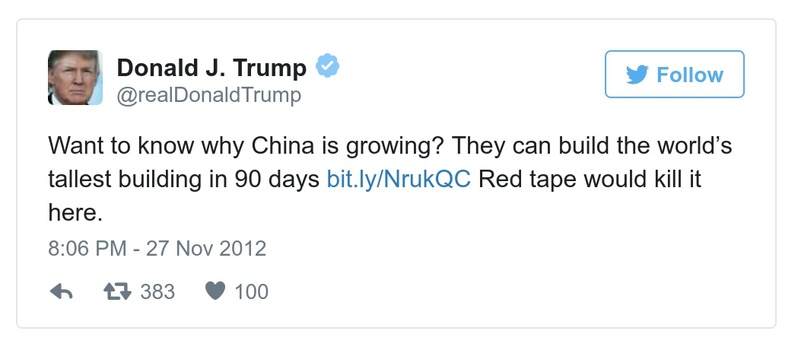 Post preview from Donald Trump