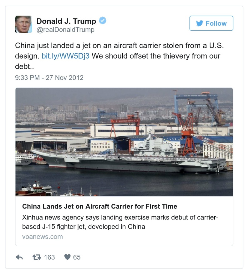 Post preview from Donald Trump