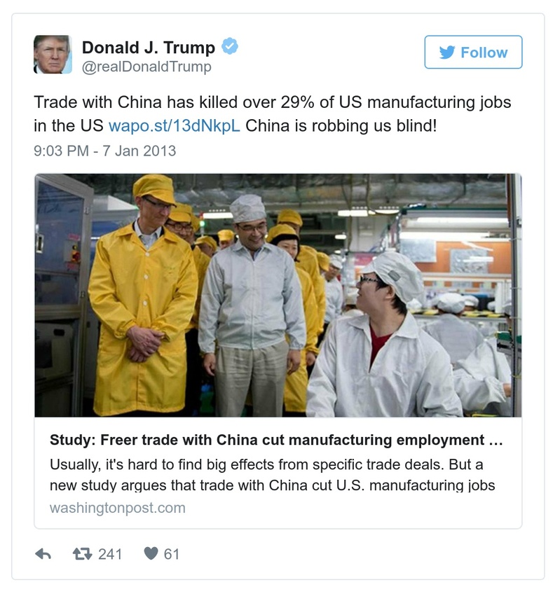 Post preview from Donald Trump