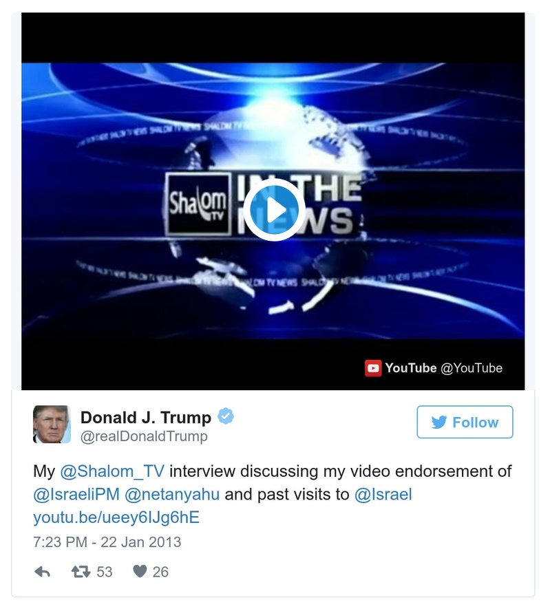 Post preview from Donald Trump