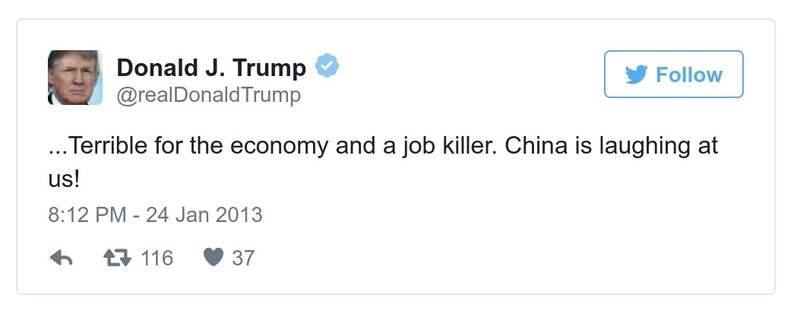 Post preview from Donald Trump