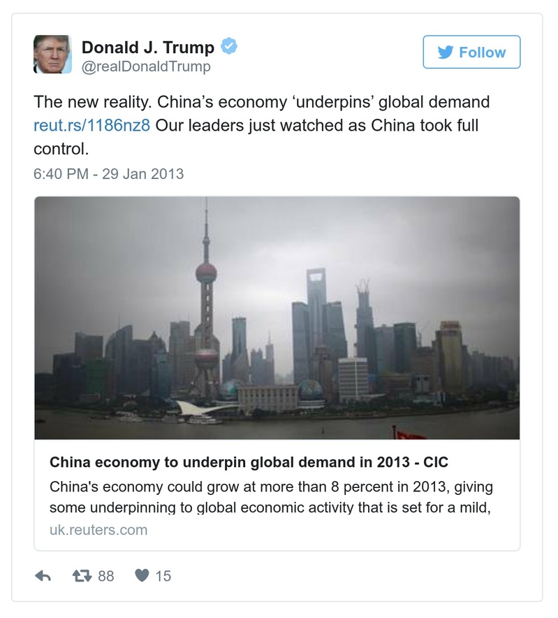 Post preview from Donald Trump