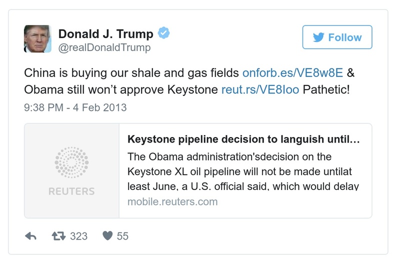 Post preview from Donald Trump