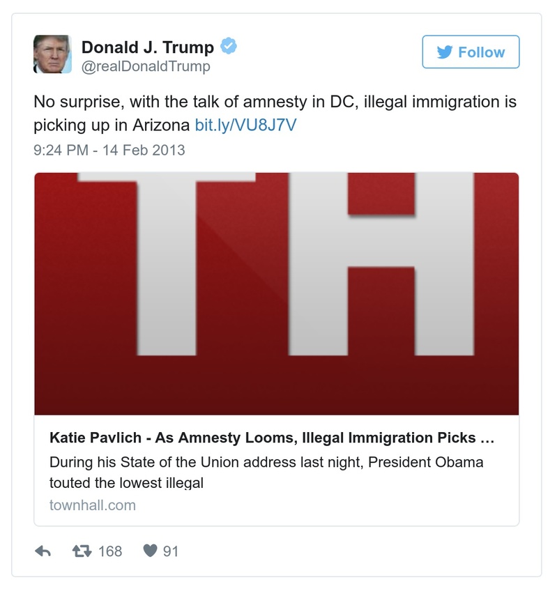 Post preview from Donald Trump