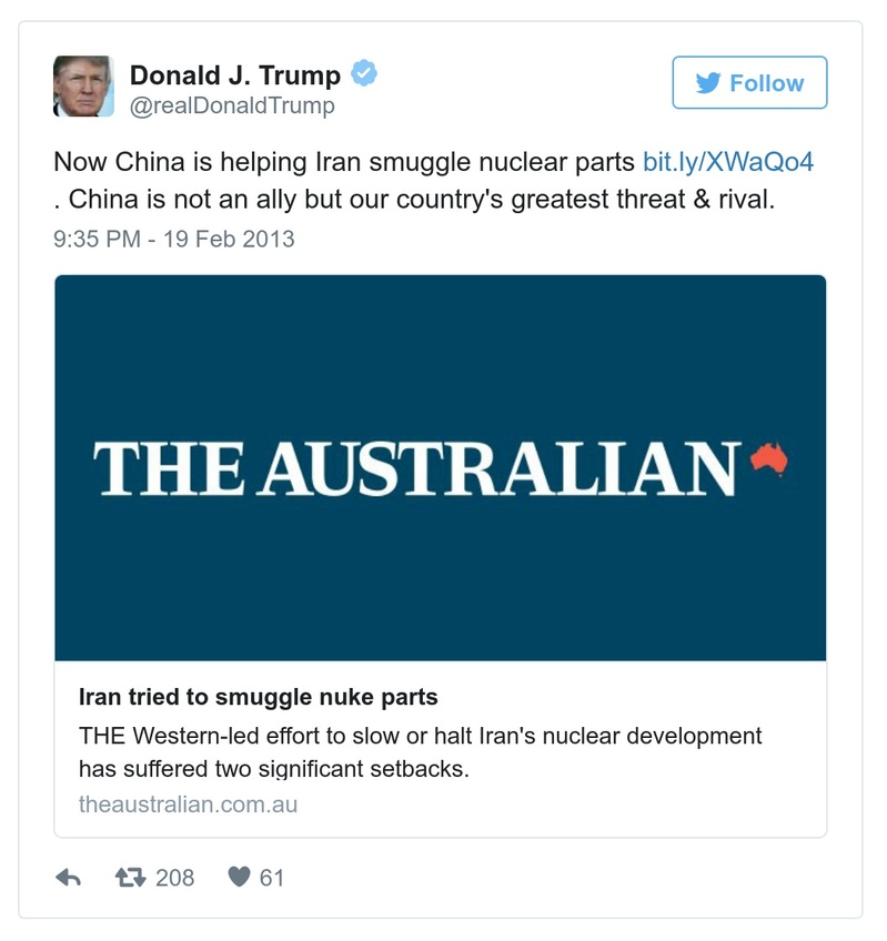 Post preview from Donald Trump