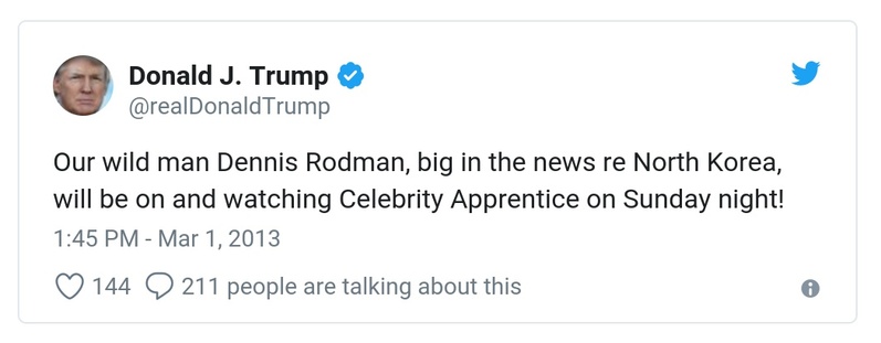 Post preview from Donald Trump