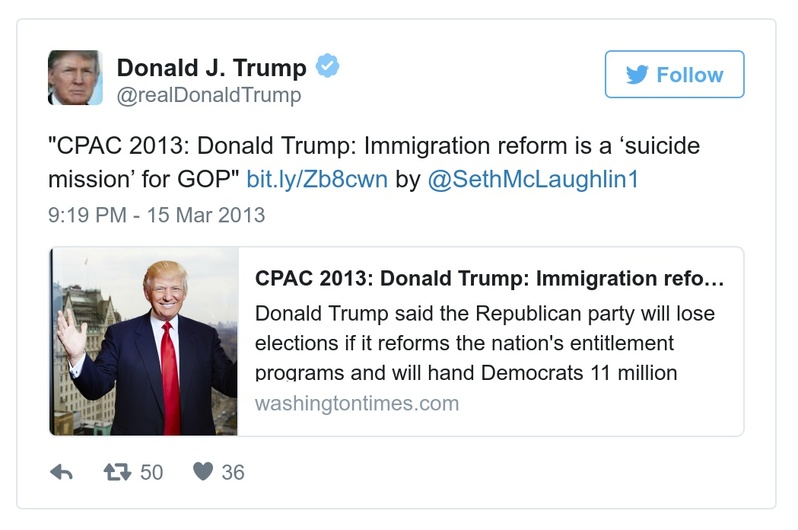 Post preview from Donald Trump