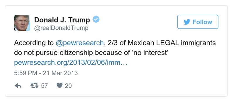 Post preview from Donald Trump