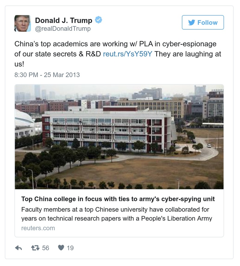 Post preview from Donald Trump