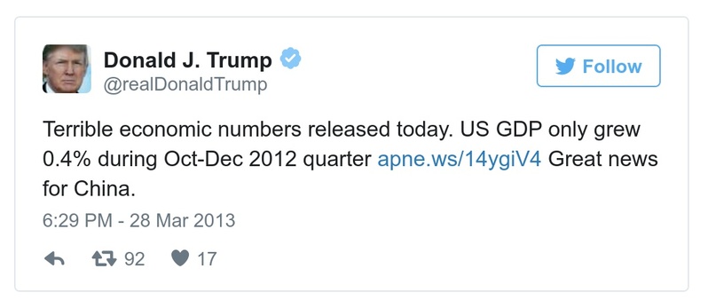 Post preview from Donald Trump