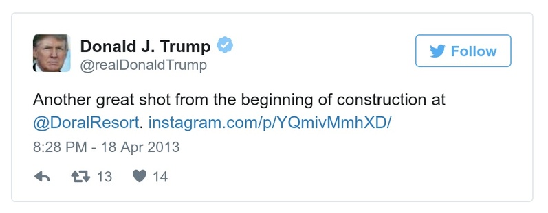 Post preview from Donald Trump