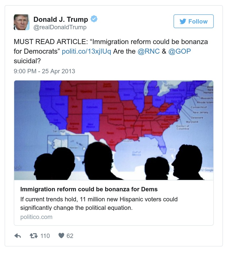 Post preview from Donald Trump