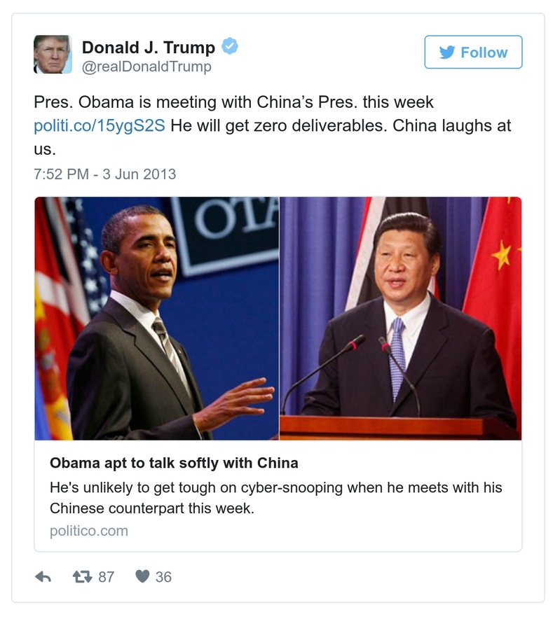 Post preview from Donald Trump