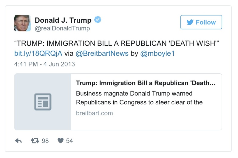 Post preview from Donald Trump