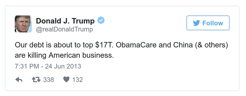 Post preview from Donald Trump