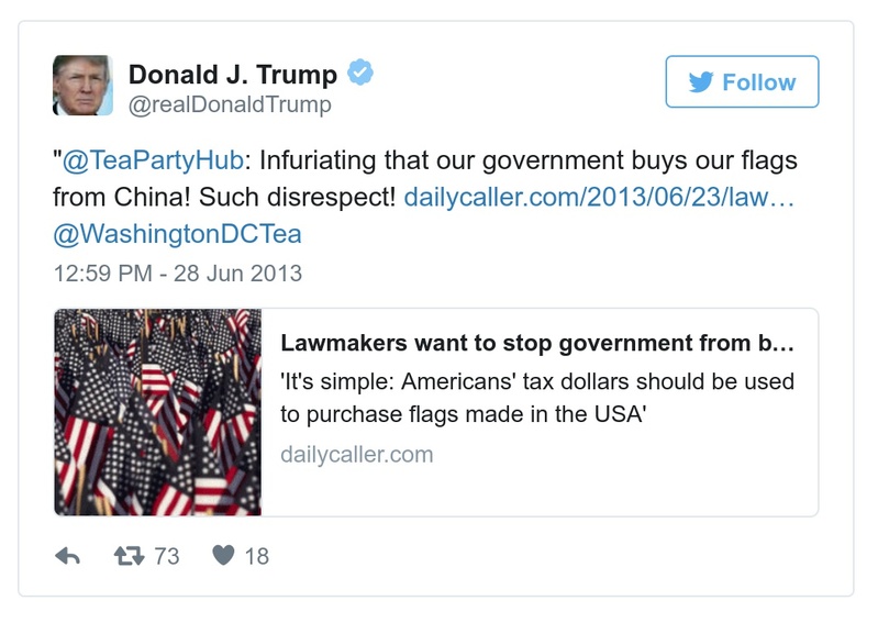 Post preview from Donald Trump