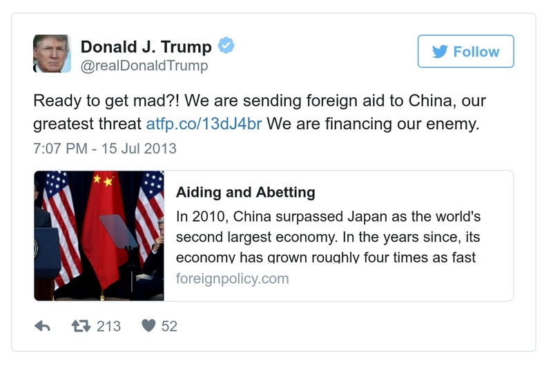 Post preview from Donald Trump