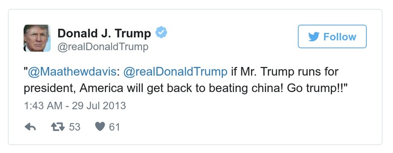 Post preview from Donald Trump