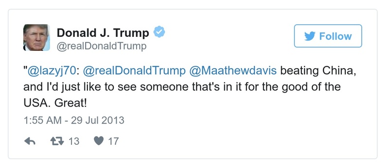 Post preview from Donald Trump